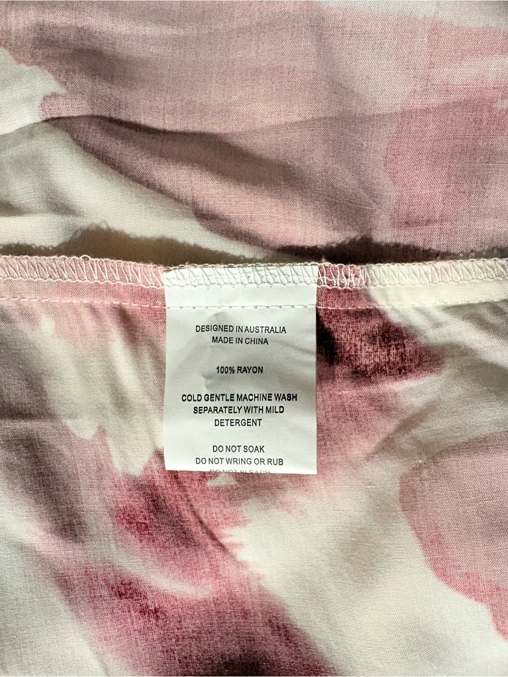 Abel the Label Anthropology Floral Maxi Dress Square Neck Rayon NWT Size M - Picture 10 of 11